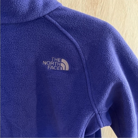 The North Face Full Zip Fleece Jacket Coat Purple Blue Womens Size Small - Picture 9 of 10